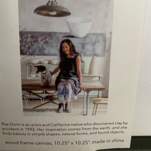 Rae Dunn Home Sweet Home Framed Wall Canvas - Picture 2 of 3